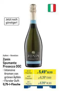 METRO Zonin Spumante Prosecco DOC Angebot