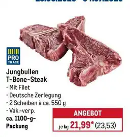 METRO Jungbullen T-Bone-Steak Angebot
