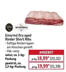 METRO Emsrind Dry aged Rinder Short Ribs Angebot