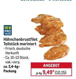METRO Hähnchenbrustfilet Teilstück mariniert Angebot
