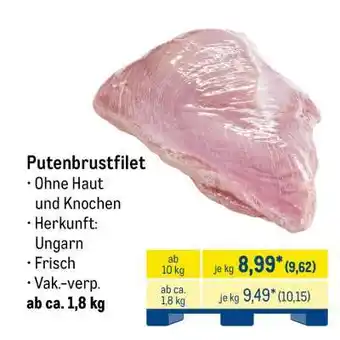 METRO Putenbrustfilet Angebot