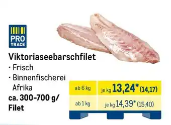 METRO Viktoriaseebarschfilet Angebot