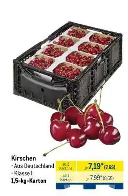 METRO Kirschen Angebot
