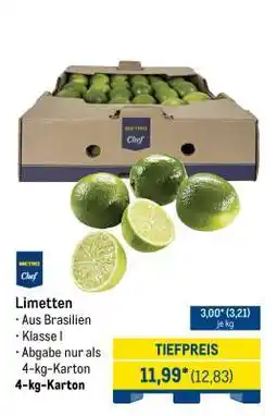 METRO Limetten Angebot