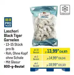 METRO Laschori Black Tiger Garnelen Angebot
