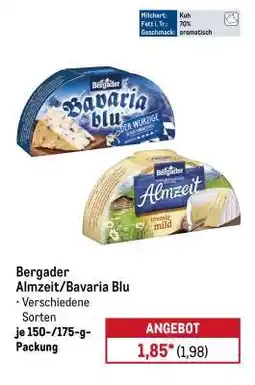 METRO BERGADER Almzeit/Bavaria blu Angebot