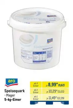 METRO aro Speisequark Angebot