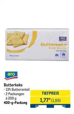 METRO Butterkeks Angebot