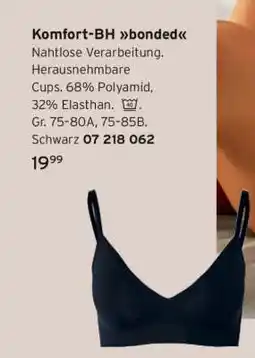Tchibo Komfort-BH bonded Angebot