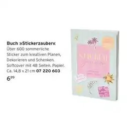 Tchibo Buch Stickerzauber Angebot