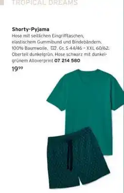 Tchibo Shorty-Pyjama Angebot