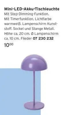 Tchibo Mini-LED-Akku-Tischleuchte Angebot