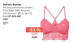 Tchibo Spitzen-Bustier Angebot