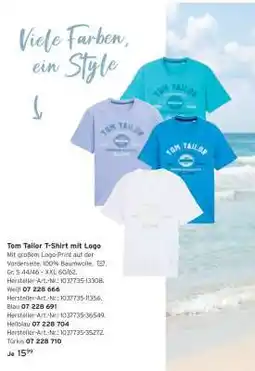 Tchibo Tom Tailor T-Shirt mit Logo Angebot