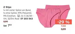 Tchibo 2 Slips Angebot