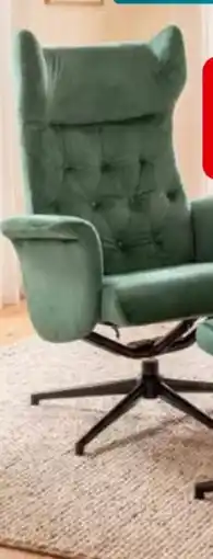 Segmüller Sessel mit Hocker Vals Angebot