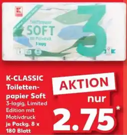 Kaufland K-CLASSIC Toilettenpapier Soft Angebot