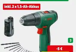 Hagebau Bosch Akku-Bohrschrauber EasyDrill 1200 Angebot