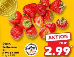Kaufland Dtsch. Erdbeeren Angebot