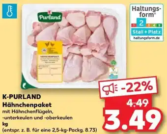 Kaufland K-PURLAND Hähnchenpaket Angebot