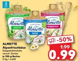 Kaufland ALMETTE Alpenfrischkäse Angebot
