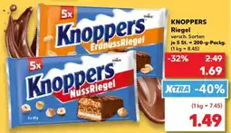Kaufland KNOPPERS Riegel Angebot
