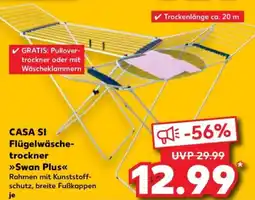 Kaufland CASA SI Flügelwäschetrockner Swan Plus Angebot