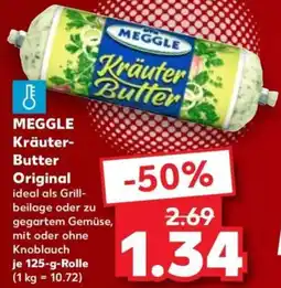 Kaufland MEGGLE Kräuter Butter Original Angebot