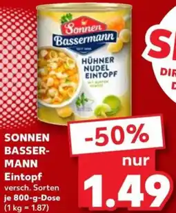 Kaufland SONNEN BASSERMANN Eintopf Angebot