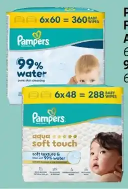 Rossmann Pampers Feuchttücher Aqua Soft Touch Angebot