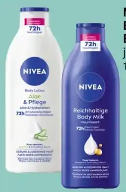 Rossmann Nivea Body Milk Angebot
