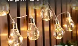 Rossmann Rossmann Ideenwelt Solar-Glühbirnen-Lichterkette Angebot