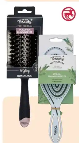 Rossmann For your Beauty Haarbürste Angebot