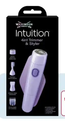 Rossmann Wilkinson Sword Intuition 4in1 Trimmer & Styler Angebot