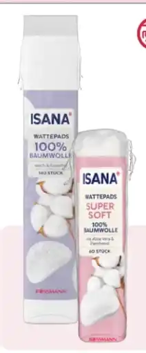 Rossmann Isana Wattepads Angebot