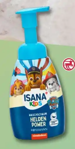 Rossmann Isana Kids Waschschaum Helden Power Angebot