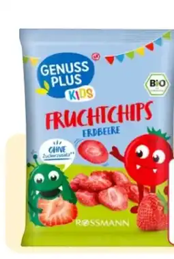 Rossmann Genuss Plus Kids Bio-Fruchtchips Angebot
