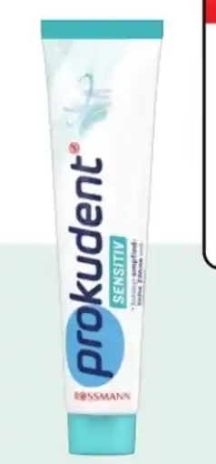 Rossmann Prokudent Zahncreme Sensitiv Angebot
