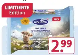 Rossmann Alouette Feuchtes Toilettenpapier Deluxe Sparpack Angebot