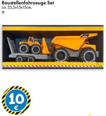 TEDi Baustellenfahrzeuge Set Angebot
