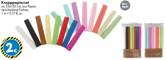 TEDi Krepppapierset Angebot