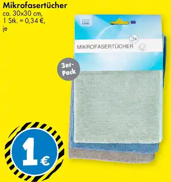 TEDi Mikrofasertücher Angebot