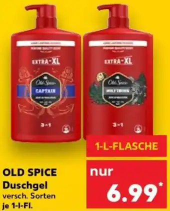 Kaufland OLD SPICE Duschgel Angebot