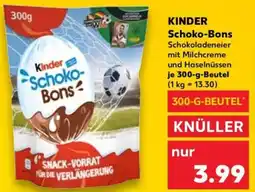 Kaufland KINDER Schoko-Bons Angebot