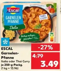 Kaufland ESCAL Garnelen Pfanne Angebot