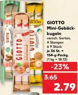 Kaufland GIOTTO Mini-Gebäckkugeln Angebot