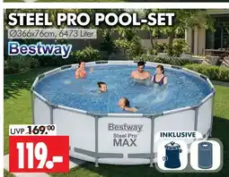 Wreesmann Bestway steel pro pool-set Angebot