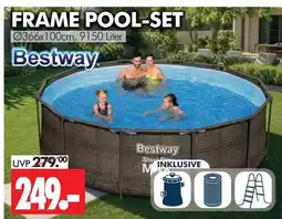 Wreesmann Bestway frame pool-set Angebot