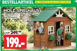Wreesmann Holz-spielhaus Angebot
