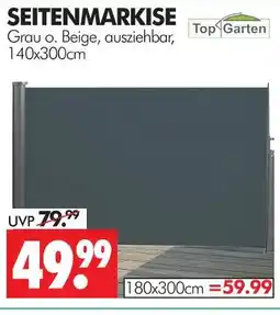 Wreesmann Top garten seitenmarkise Angebot